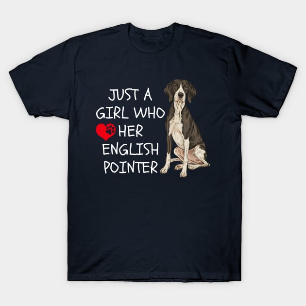 English Pointer T-Shirt by Noshiyn